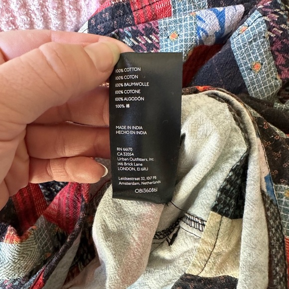 URBAN OUTFITTERS Quilted Patchwork Overall Jumpsuit - Picture 11 of 11